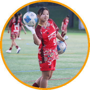 スポーツコース 女子サッカー専攻