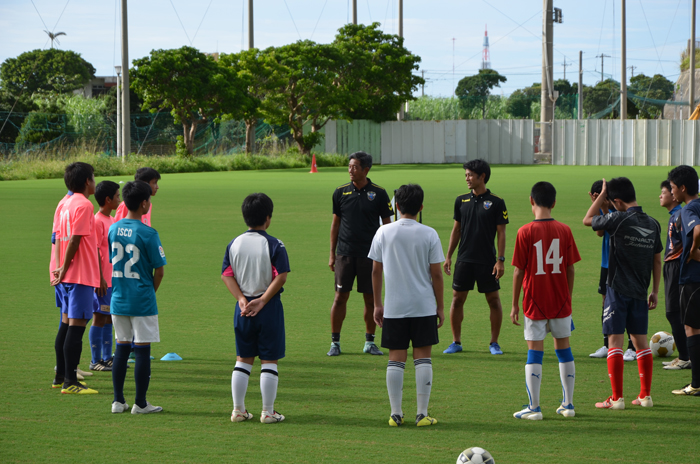 未来高等学校沖縄学習センター インターナショナルデザインアカデミー高等課程 スポーツコース サッカー専攻 体験授業参加者の声